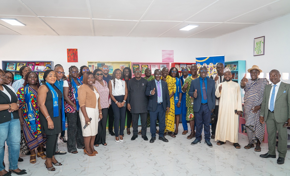 Abidjan Terminal offre une bibliothèque bilingue et des kits scolaires aux enfants de Yaou
